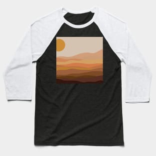 Boho Landscape Baseball T-Shirt